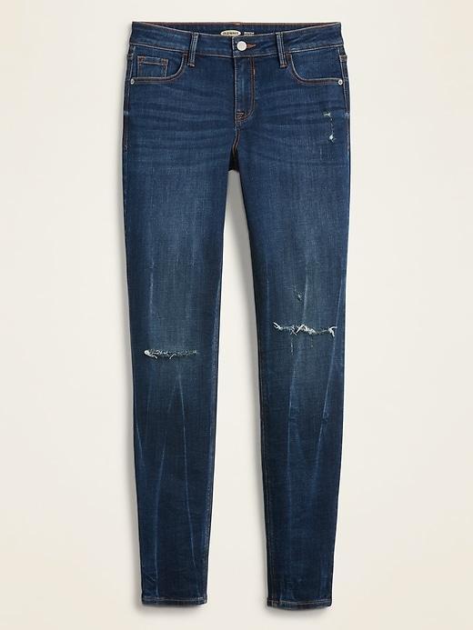 Mid-Rise Rockstar Super-Skinny Jeans Product Image