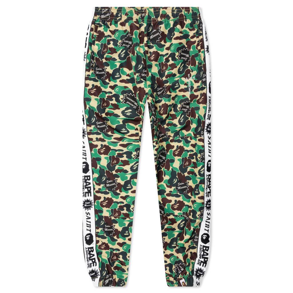 Saint Michael x A Bathing Ape Track Pant - Camo Male Product Image