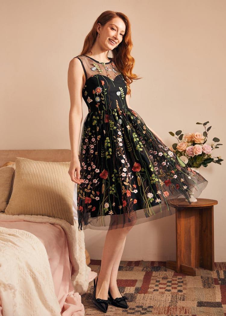 Mystique Mirage Fit & Flare Dress Product Image