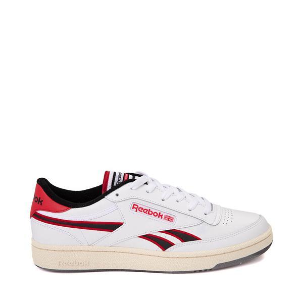 Reebok Mens Club C Revenge - Tennis Shoes White/Vector Red/Black Product Image