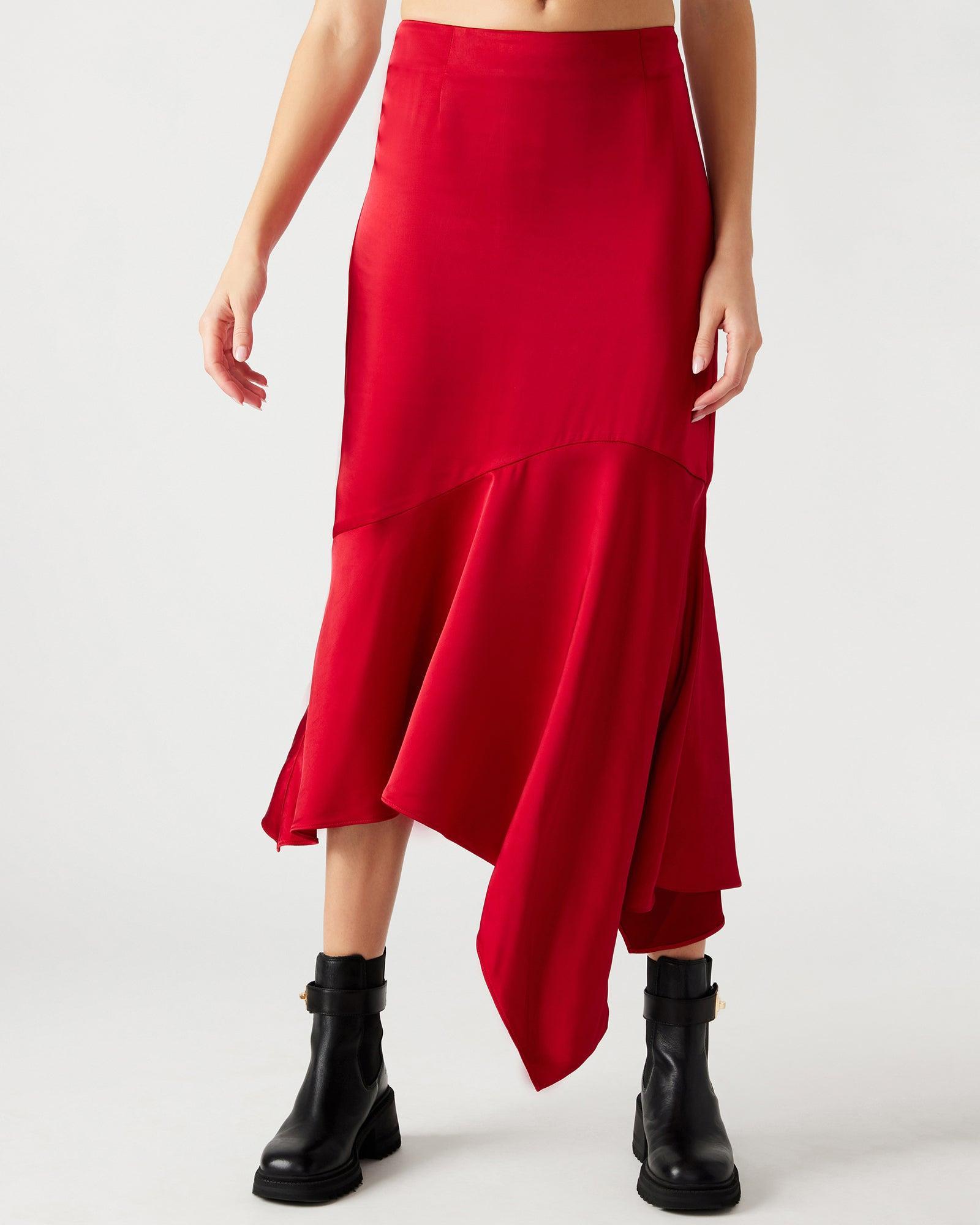 LUCILLE SKIRT RED Product Image