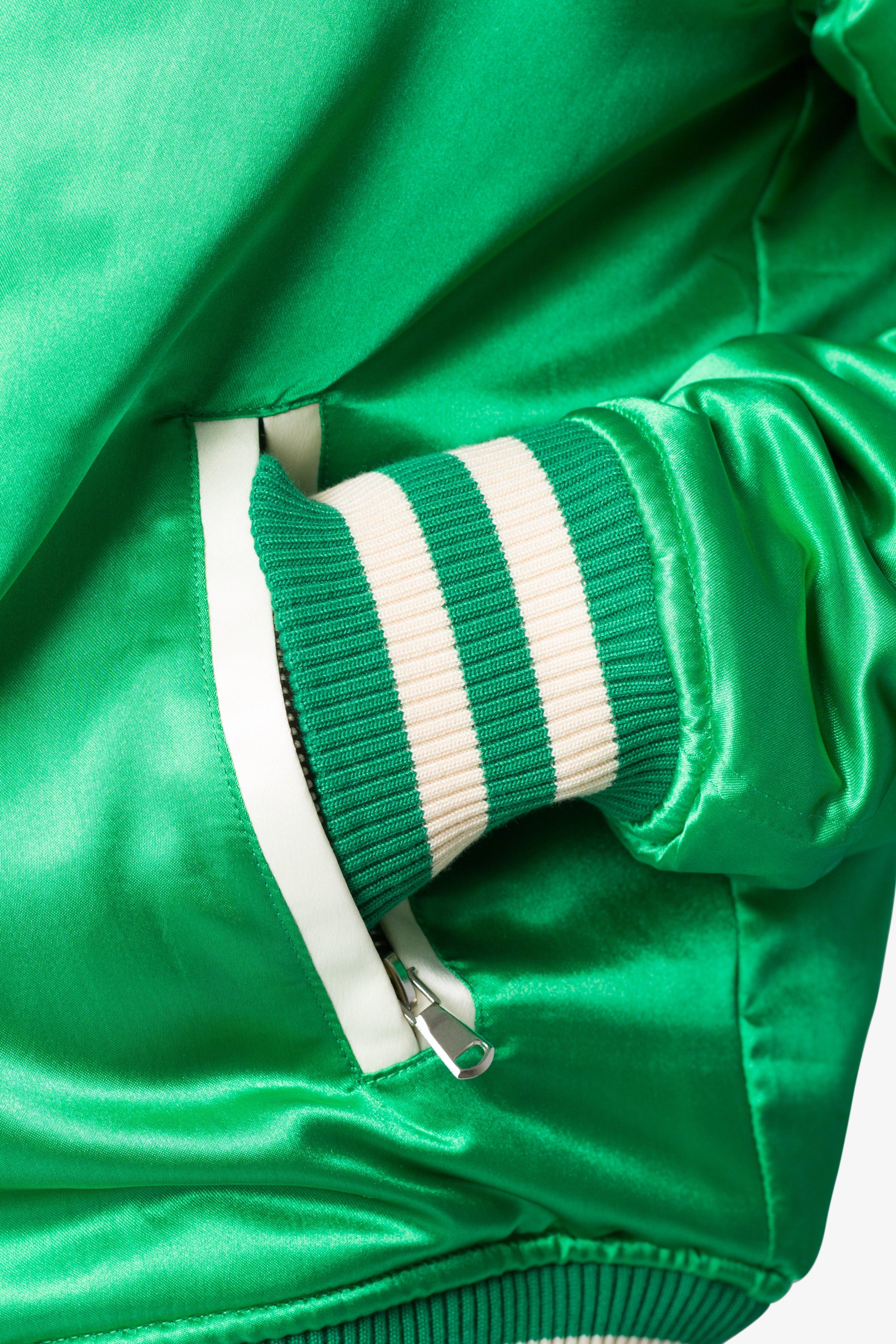 Classic Varsity Jacket - Green Product Image