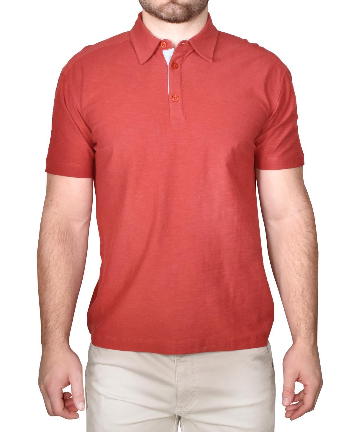 Vintage 1946 Mens Garment-Dyed Slub Knit Polo Product Image