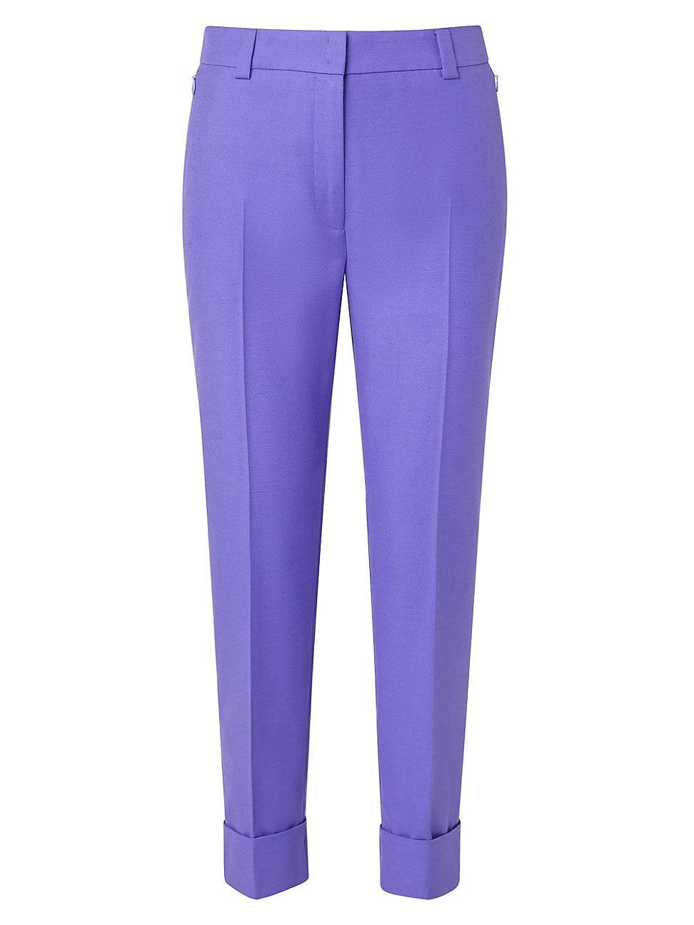 Womens Maxima Cropped Straight-Leg Pants product image