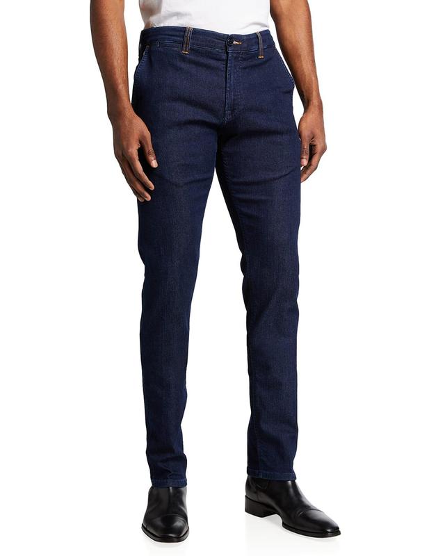 Mens Dark-Wash Jeans Product Image