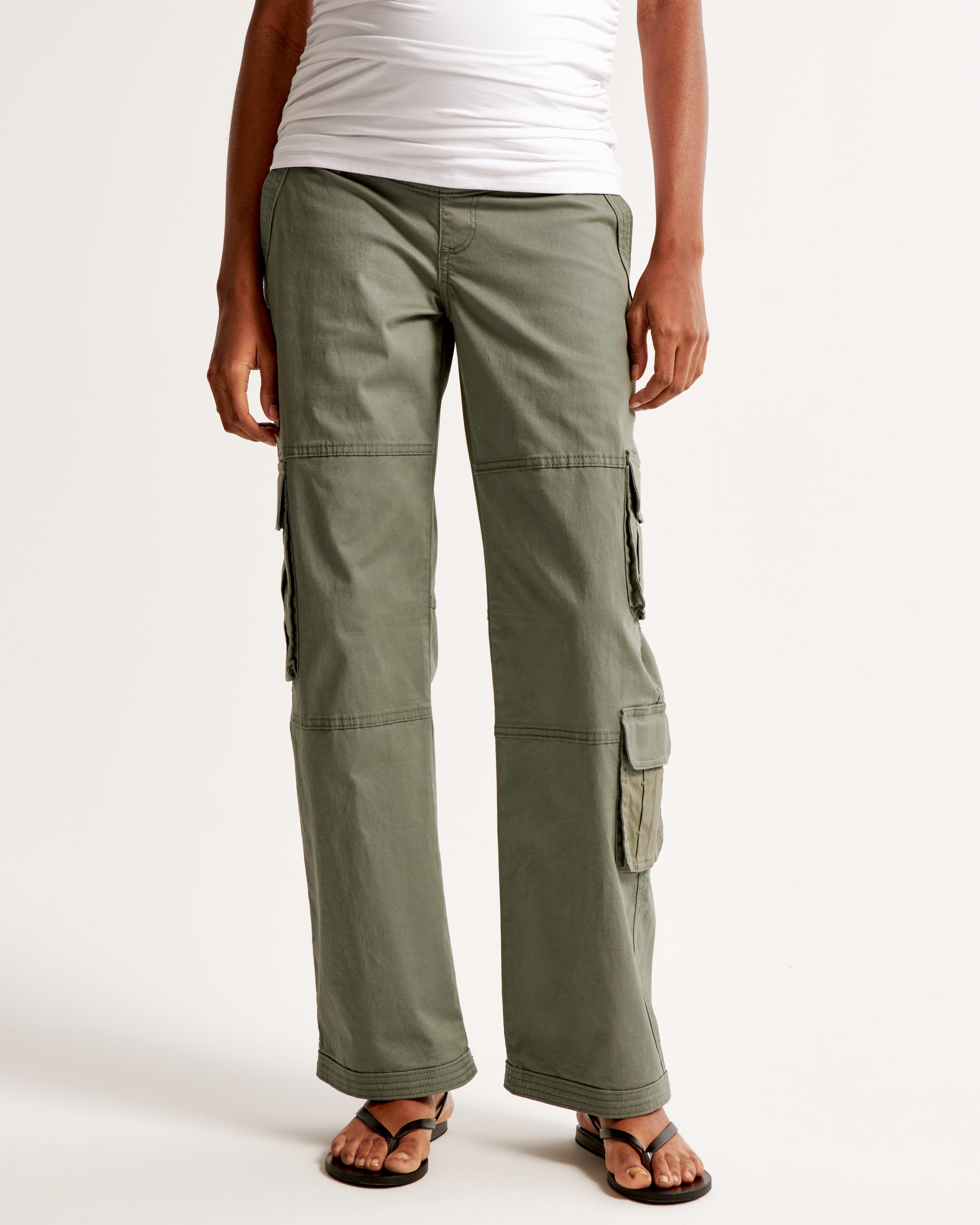 Maternity Relaxed Cargo Pant Product Image