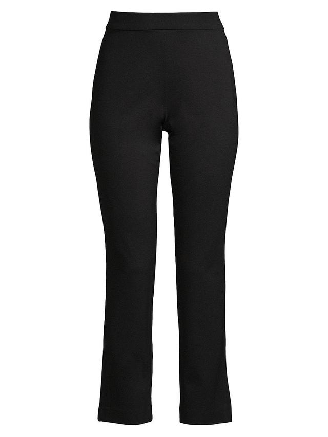 Womens Ponte Ankle-Crop Pants Product Image