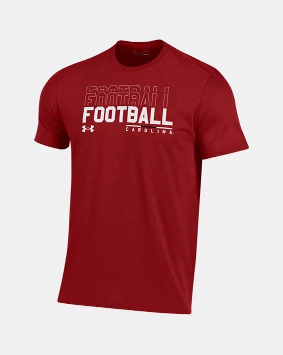 Men's UA Performance Cotton Collegiate T-Shirt Product Image