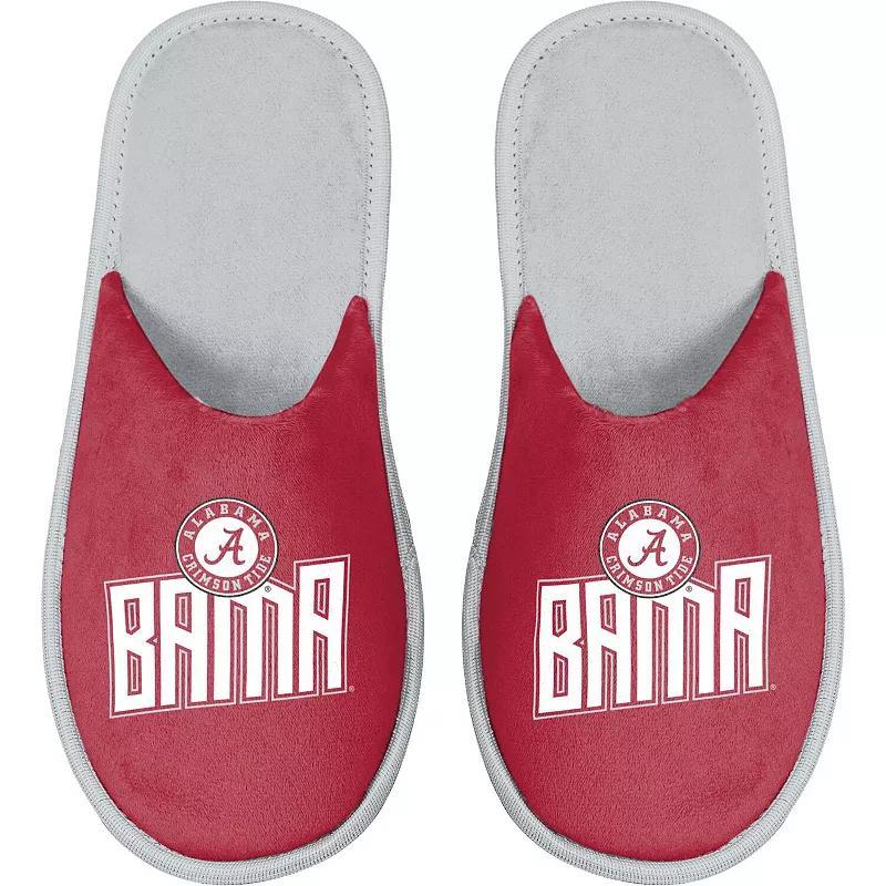 Mens FOCO Alabama Crimson Tide Scuff Slide Slippers Product Image