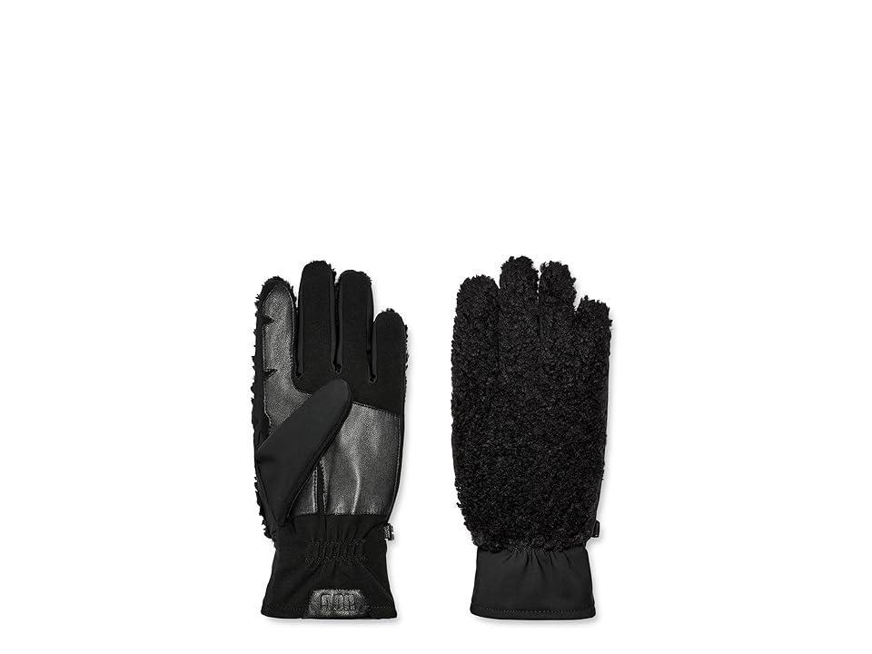 Mens Fluff Faux Fur Gloves Product Image