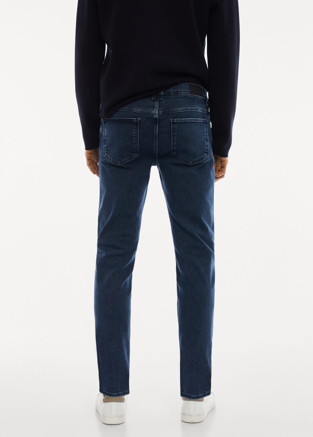 Mango Mens Thermolite Slim-Fit Jeans Product Image