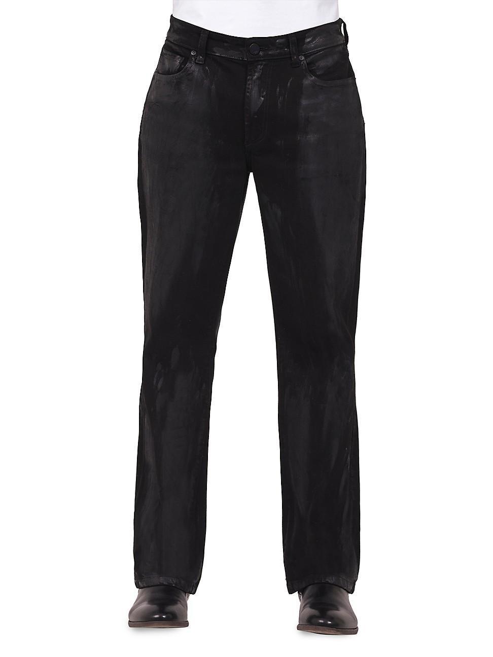 Mens Clint Coated Five-Pocket Jeans Product Image