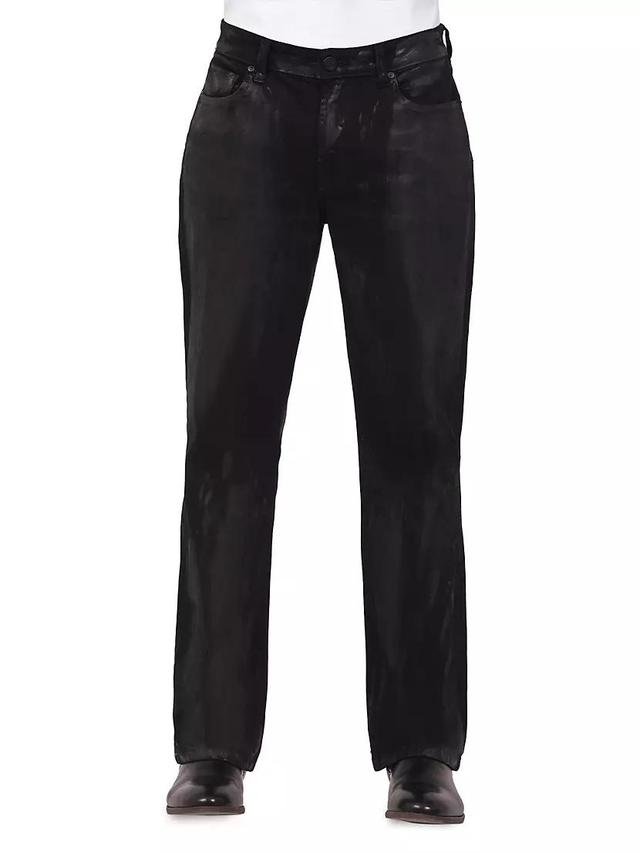 Mens Clint Coated Five-Pocket Jeans Product Image