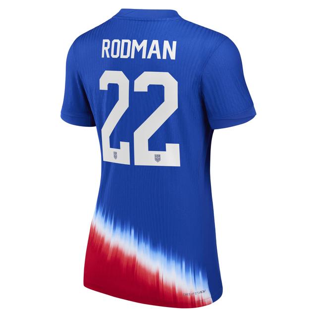 Trinity Rodman USWNT 2024 Match Away Nike Women's Dri-FIT ADV Soccer Jersey Product Image