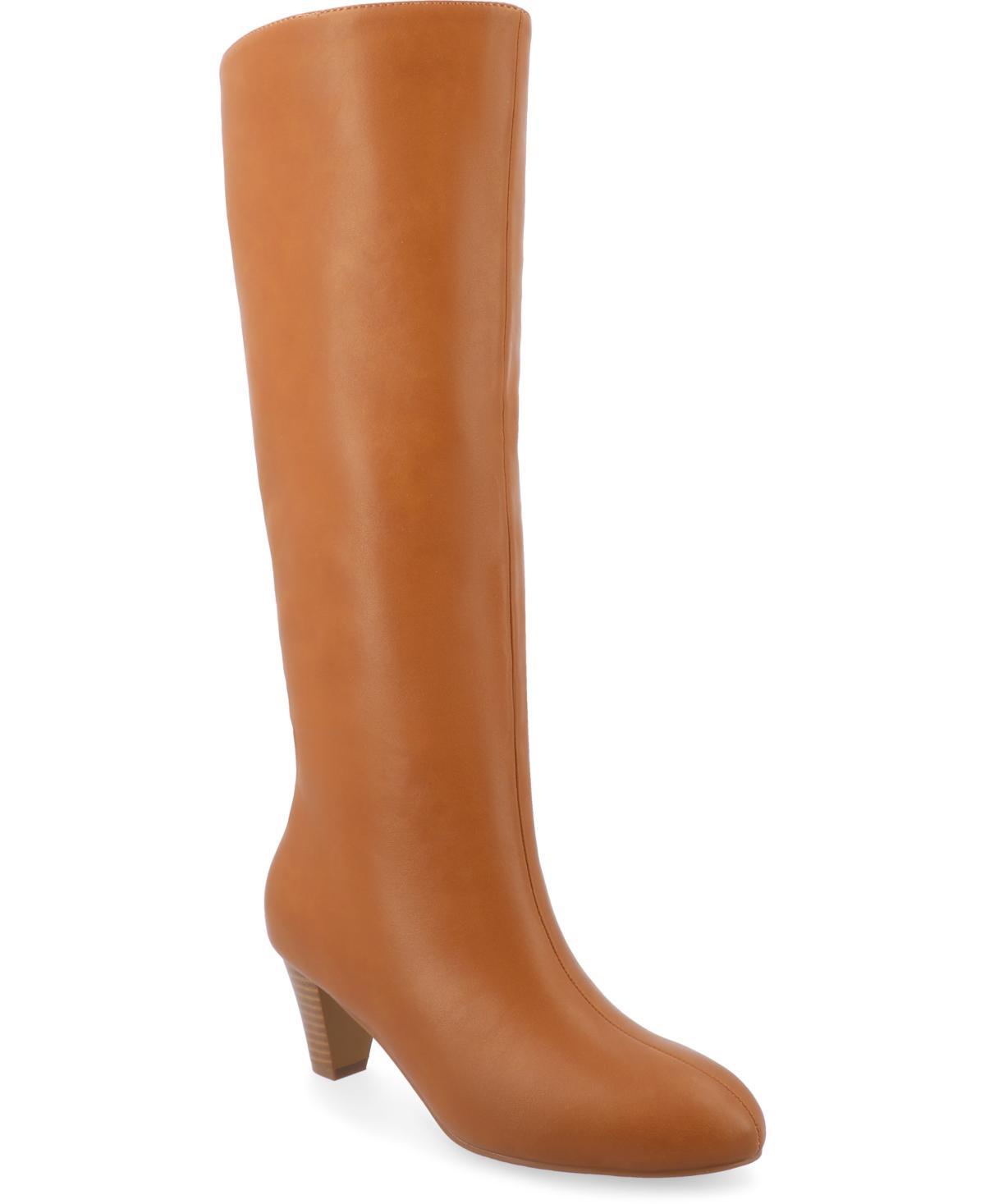 Journee Collection Tru Comfort Foam Womens Jovey Knee High Boots Med Beige Product Image