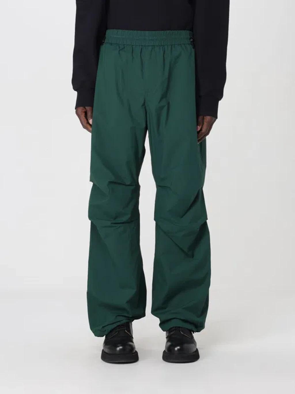 Pants  Men Color Green Product Image