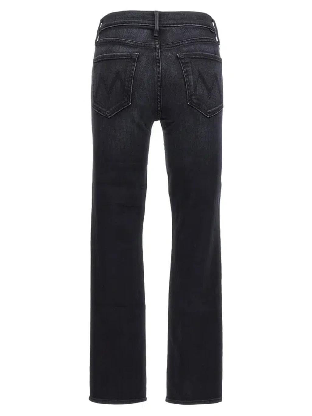 The Mid Rise Dazzler Ankle Jeans In Black Product Image