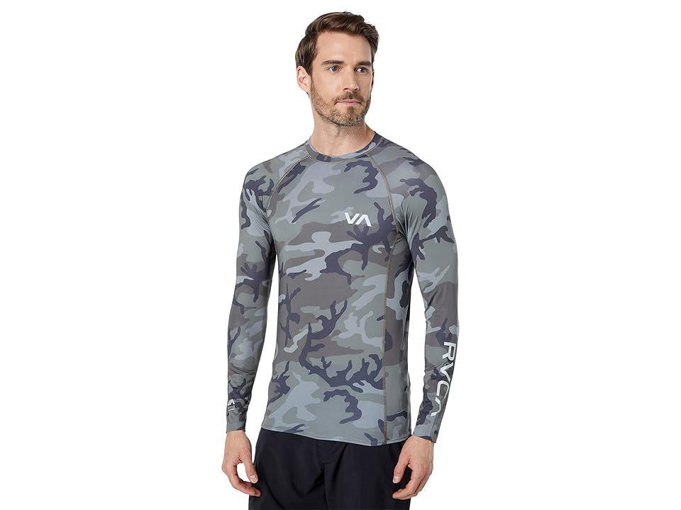 RVCA RVCA L/S Rashguard (Camo) Swimwear Product Image