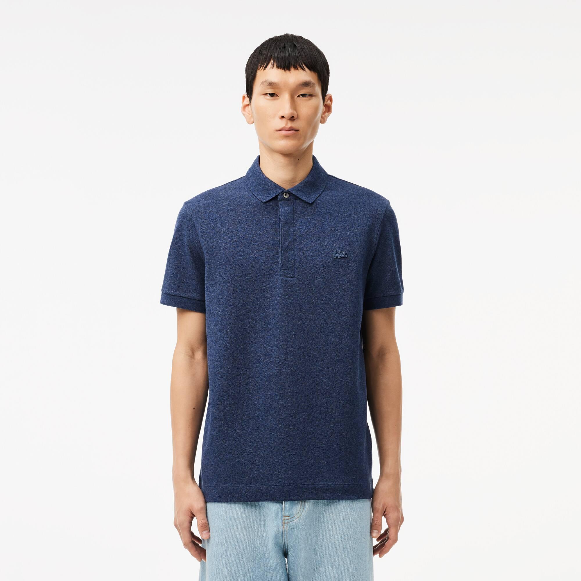 Men's Regular Fit Paris Stretch Piqué Polo Product Image