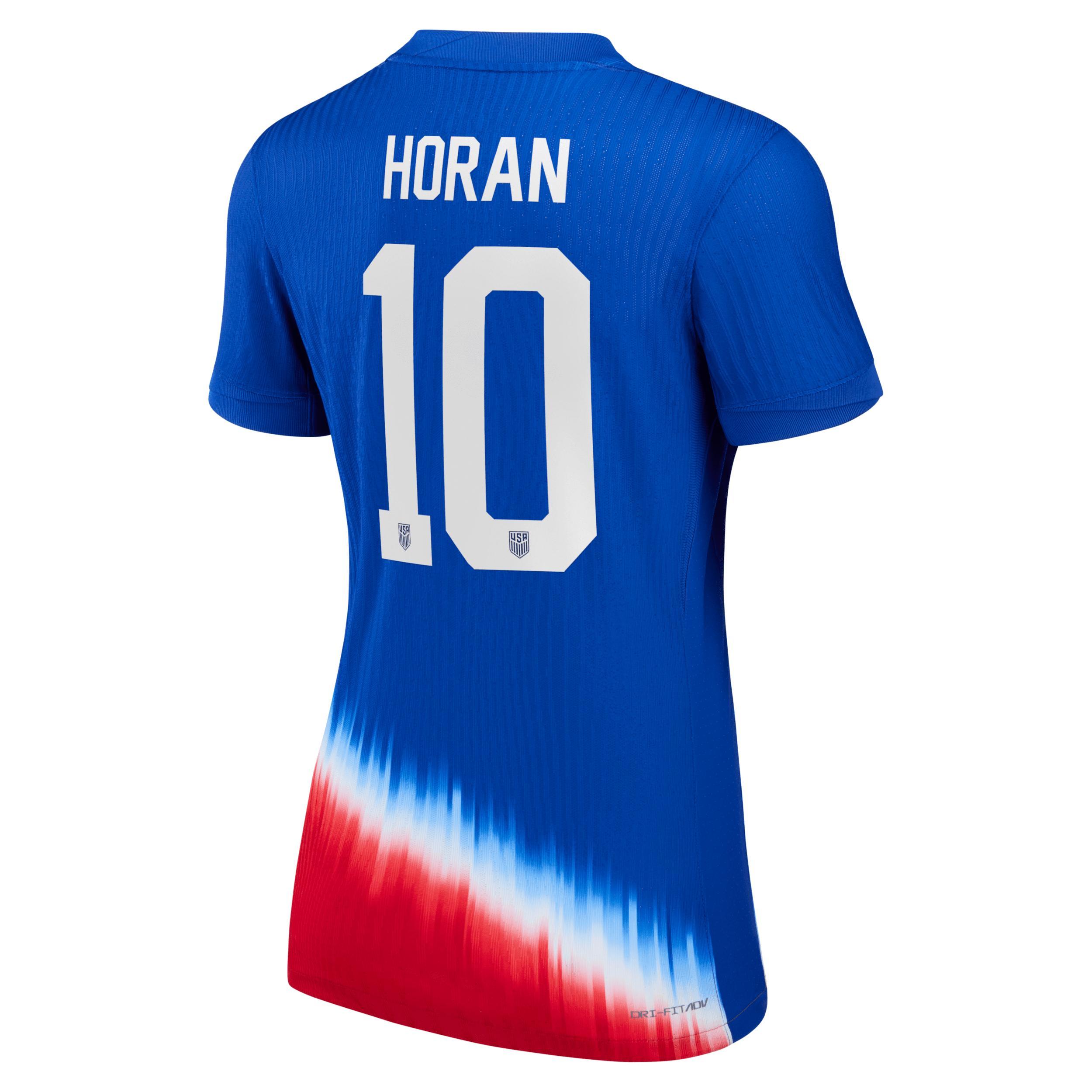 Lindsey Horan USWNT 2024 Match Away Nike Womens Dri-FIT ADV Soccer Jersey product image