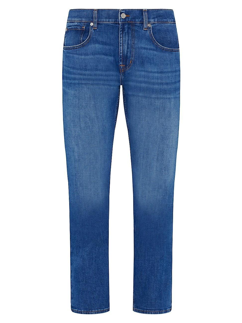 Mens The Straight Stretch Denim Jeans product image