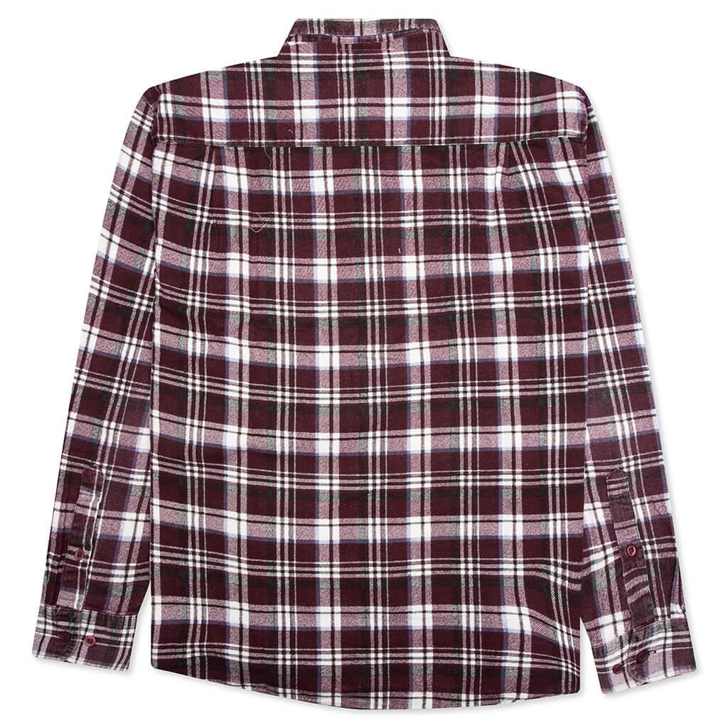 Ribbon Flannel Shirt - Assorted Male Product Image