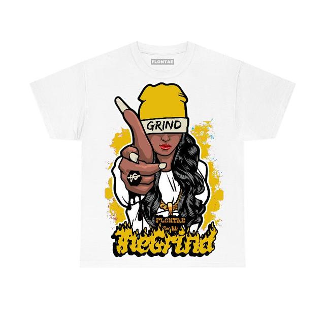 Vivid Sulfur 4s Flontae T-Shirt Grind Graphic Product Image