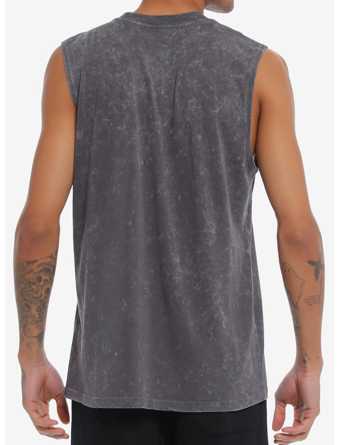 Mario Kart 92 Dark Wash Muscle Tank Top Product Image