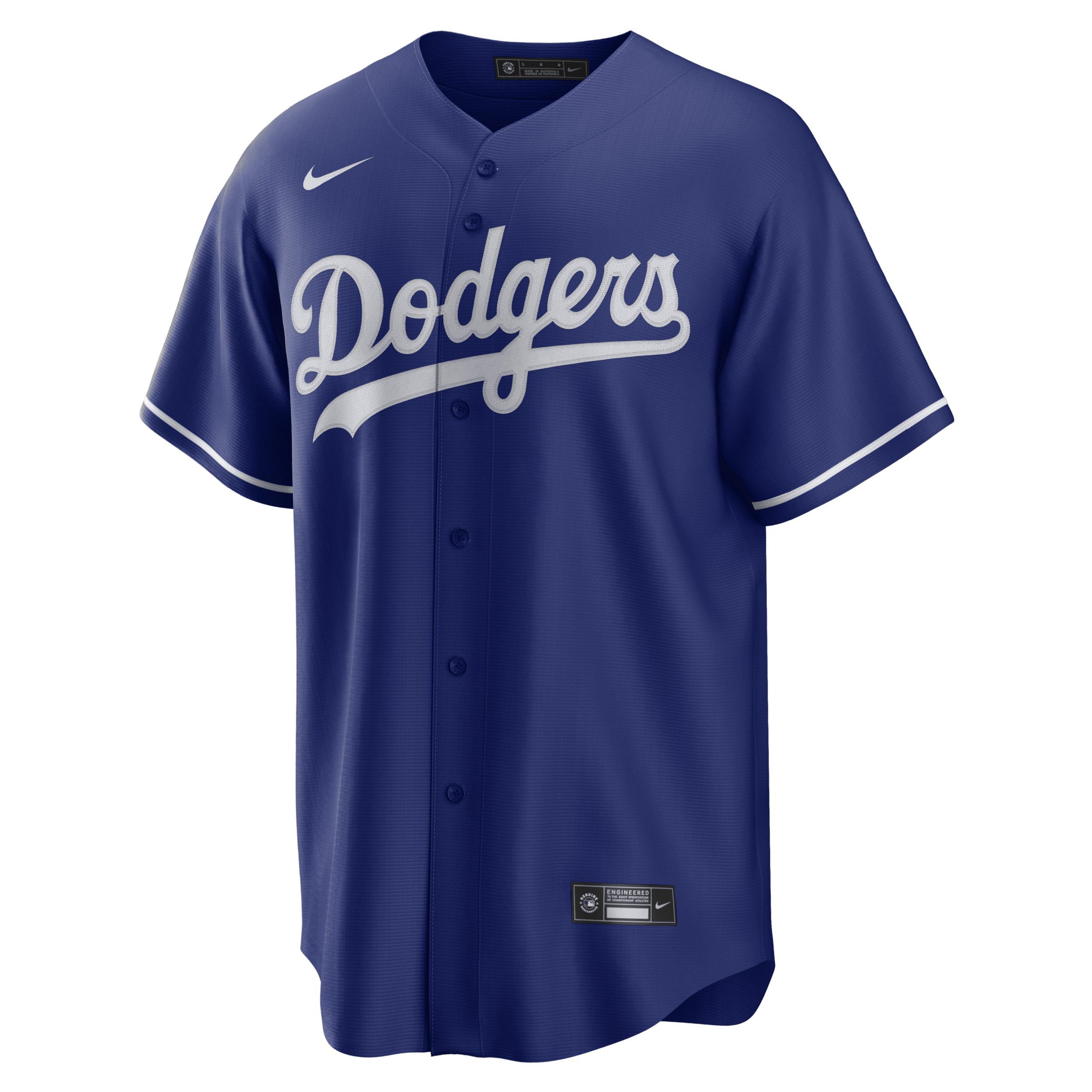 Mens Nike Mookie Betts Royal Los Angeles Dodgers Alternate Replica Player Name Jersey Product Image