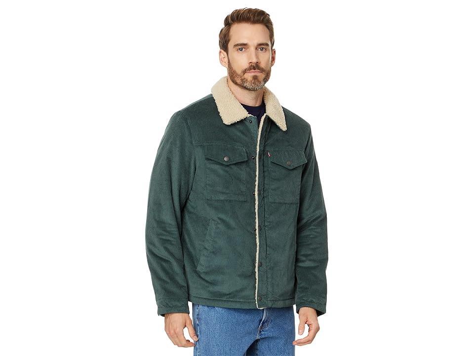 levis Corduroy High Pile Fleece Lined Trucker Shacket Product Image