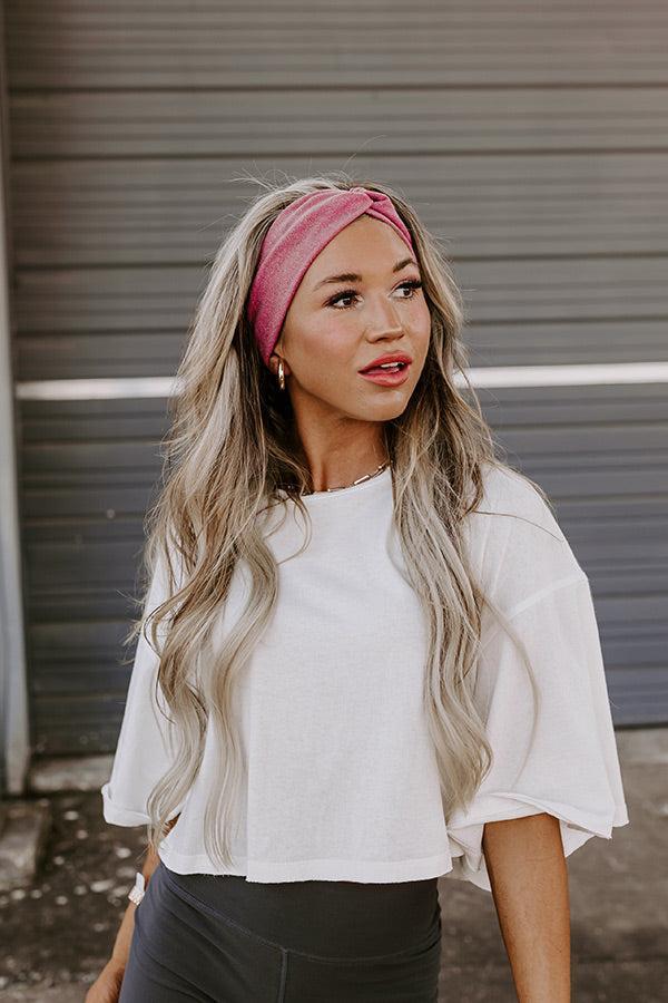 Eclipse Season Headband In Orchid Product Image