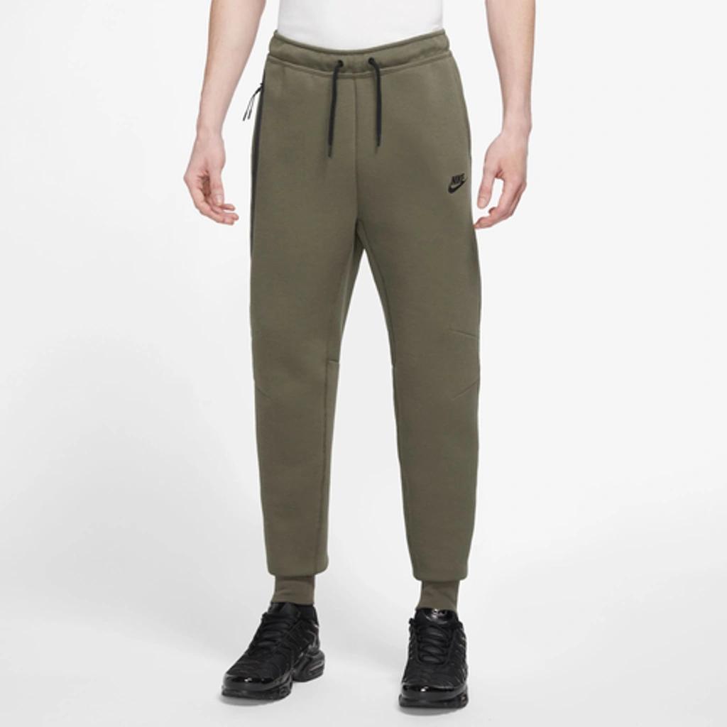 NIKE Mens  Tech Fleece Joggers In Medium Olive/black Product Image