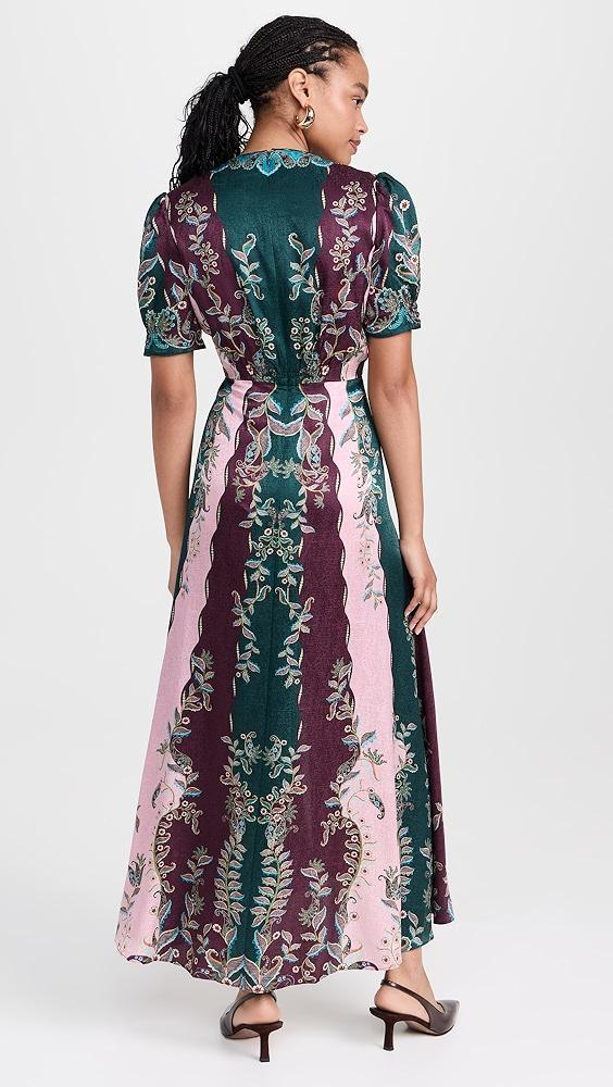 Saloni Lea Long Dress | Shopbop Product Image