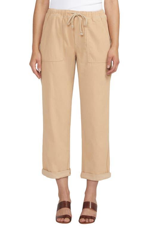 Jag Jeans Relaxed Fit Cotton Corduroy Ankle Drawstring Pants Product Image