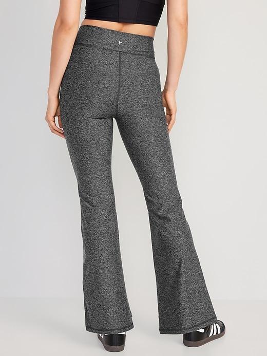 High-Waisted CloudComfy Flare Leggings Product Image