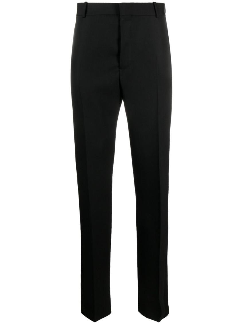 Wool Trousers In Black Product Image