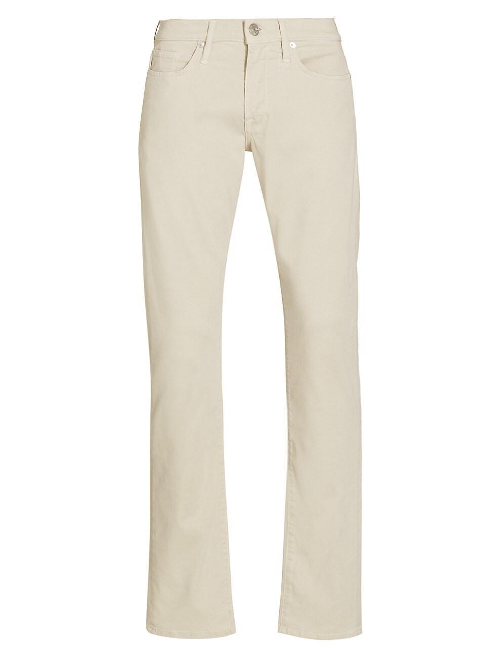 FRAME L'Homme Slim in Milk & Beige - Beige. Size 28 (also in ). Product Image