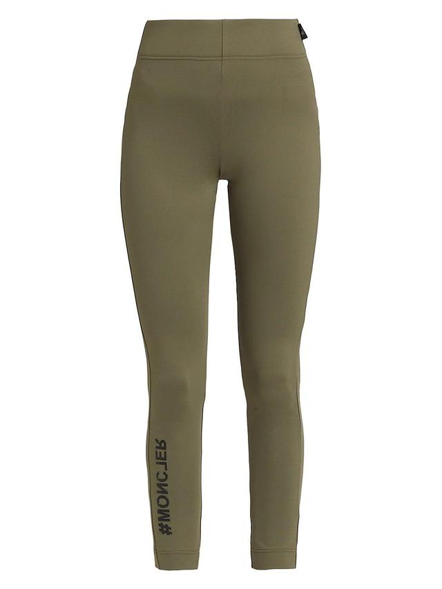 Womens Back Zip Pocket Leggings Product Image