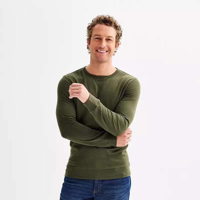 Mens Sonoma Goods For Life Double Knit Crewneck Tee Product Image