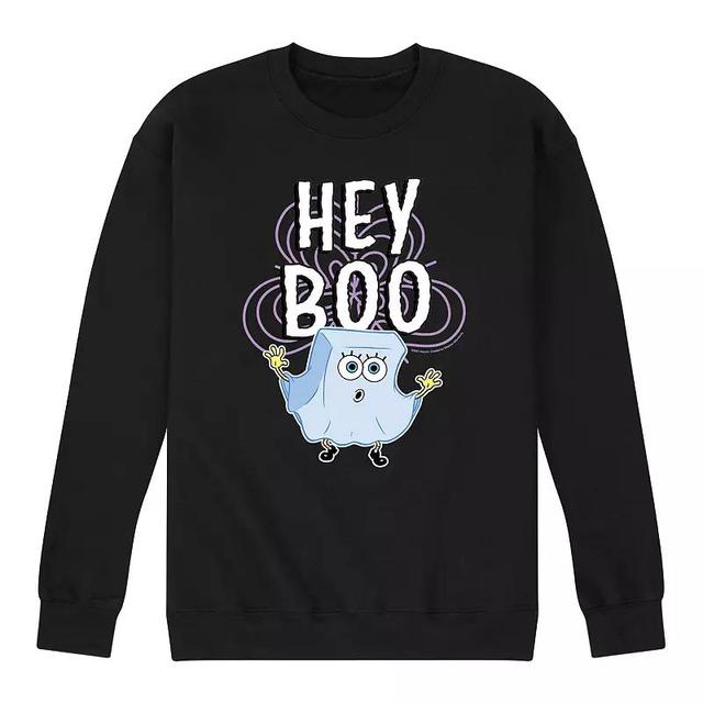 Mens SpongeBob SquarePants Hey Boo Sweatshirt Product Image