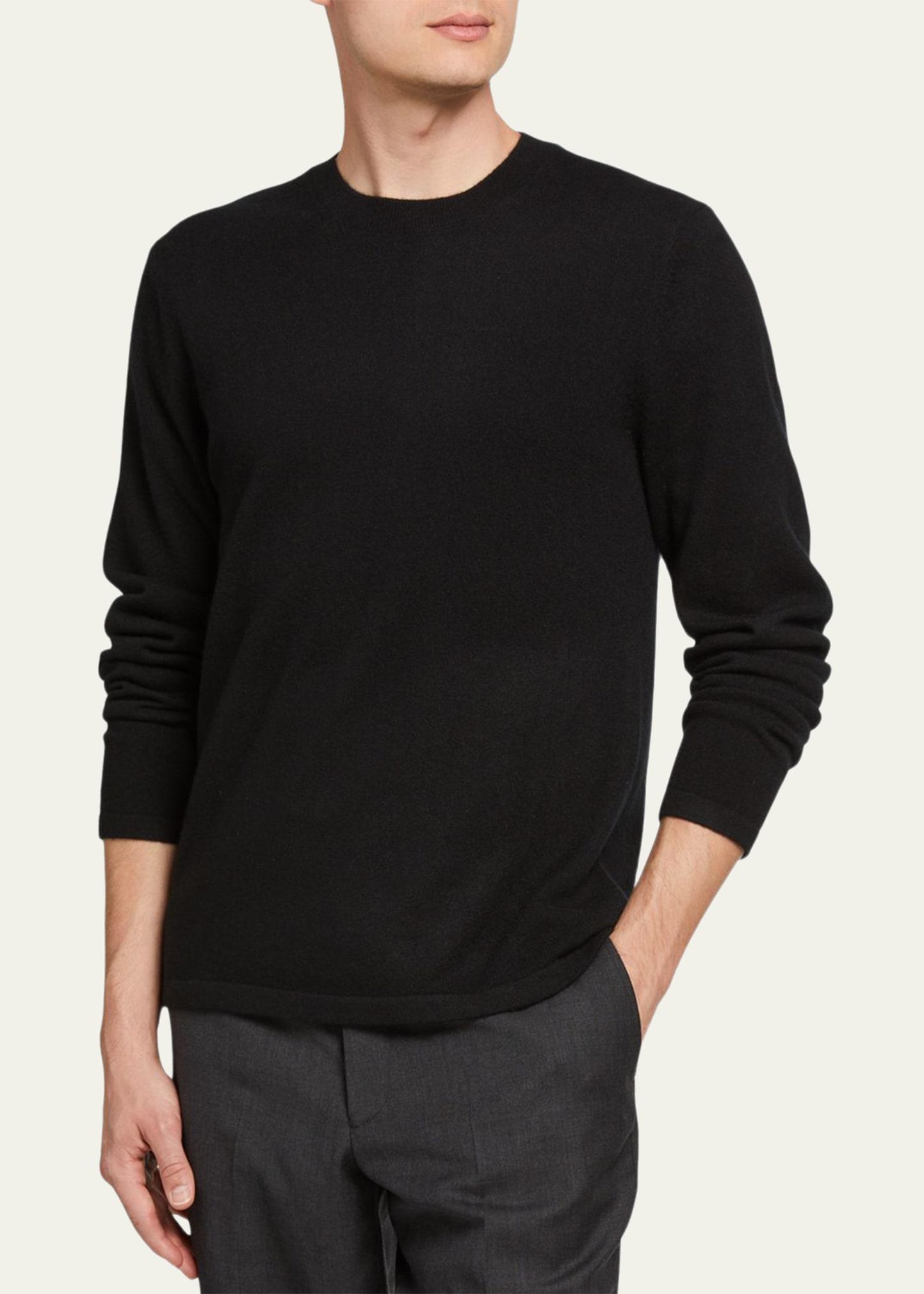 Mens Cashmere Crewneck Sweater Product Image