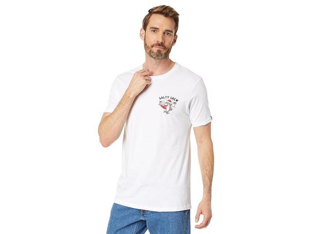 Salty Crew Santa Shark Short Sleeve Tee Men's Clothing Product Image