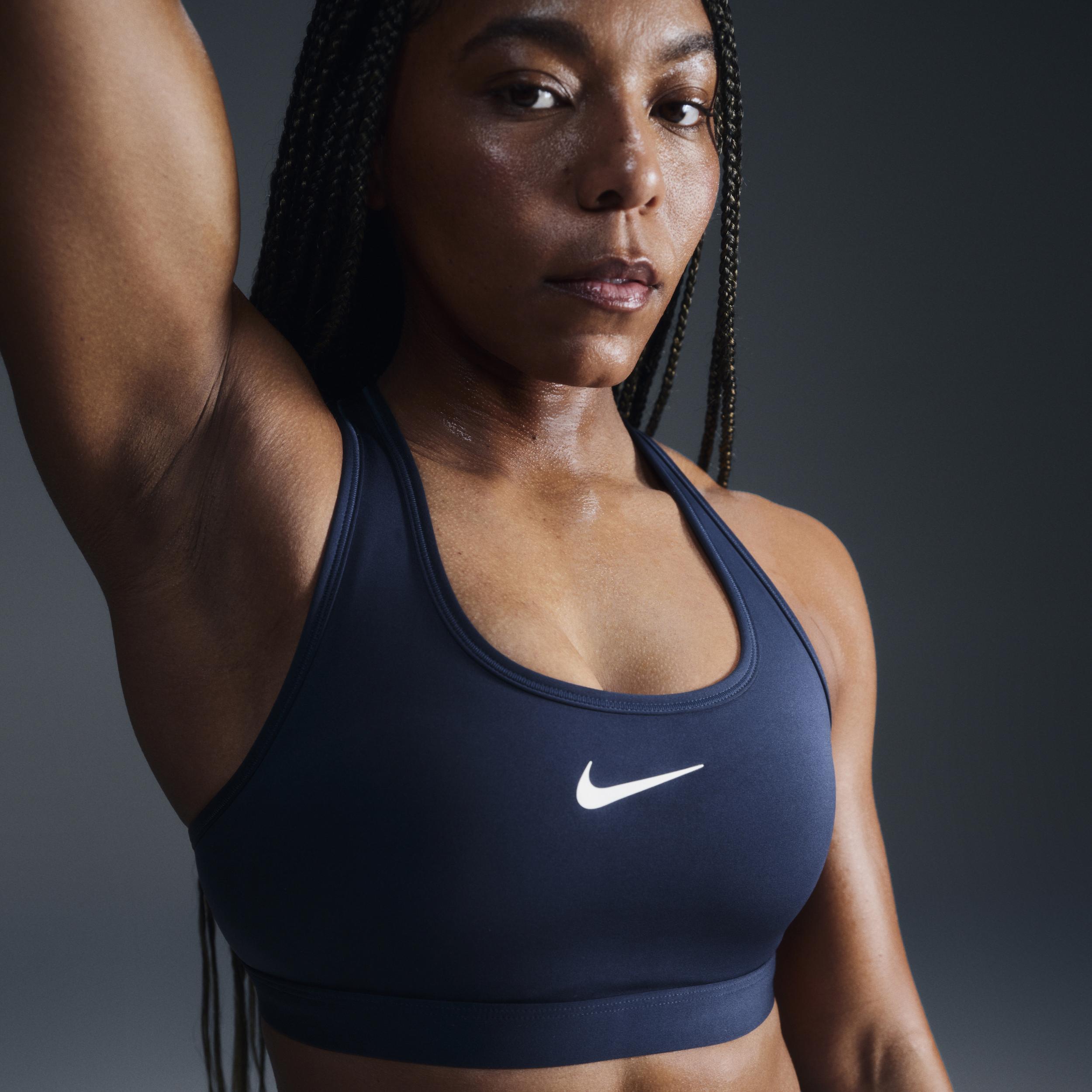 Nike Womens Swoosh Medium Support Padded Sports Bra Product Image