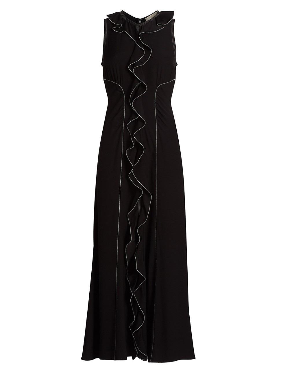 Womens Lille Ruffled Sleeveless Maxi Dress Product Image