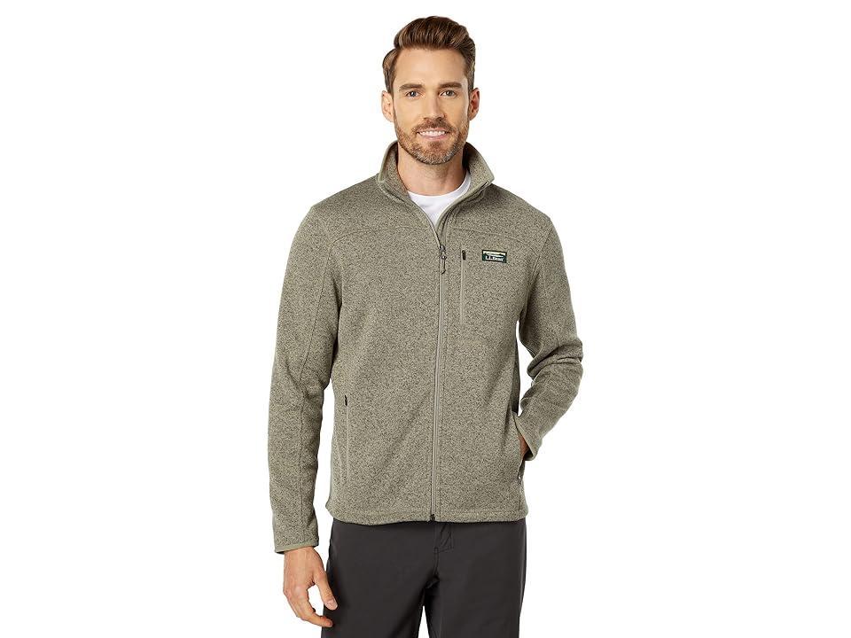 L.L.Bean Sweater Fleece Full Zip Jacket (Dark Hunter) Men's Clothing Product Image