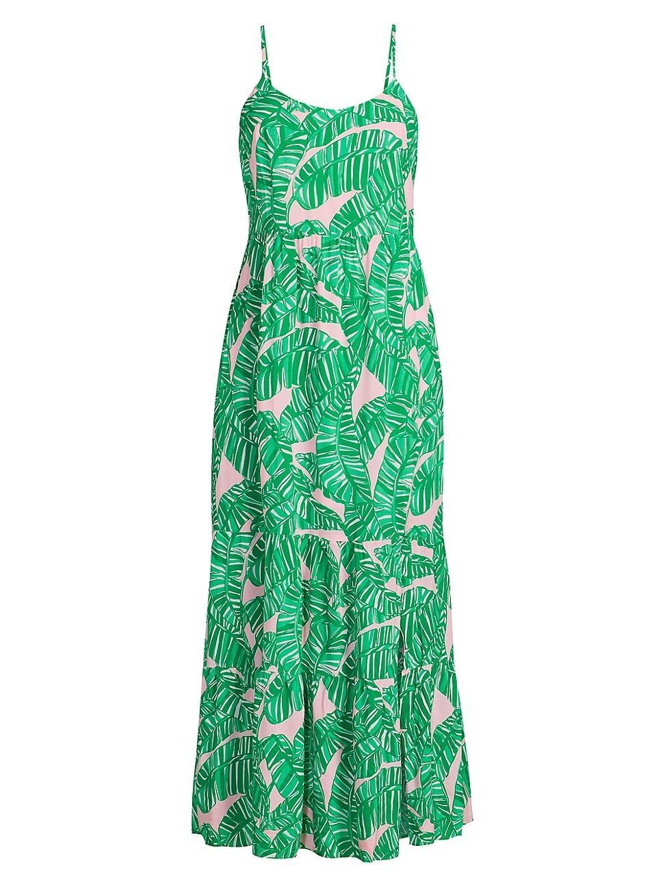 Womens Teresa Printed Maxi Dress Product Image