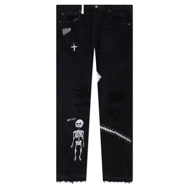 Fuck Face Denim - Black Male Product Image