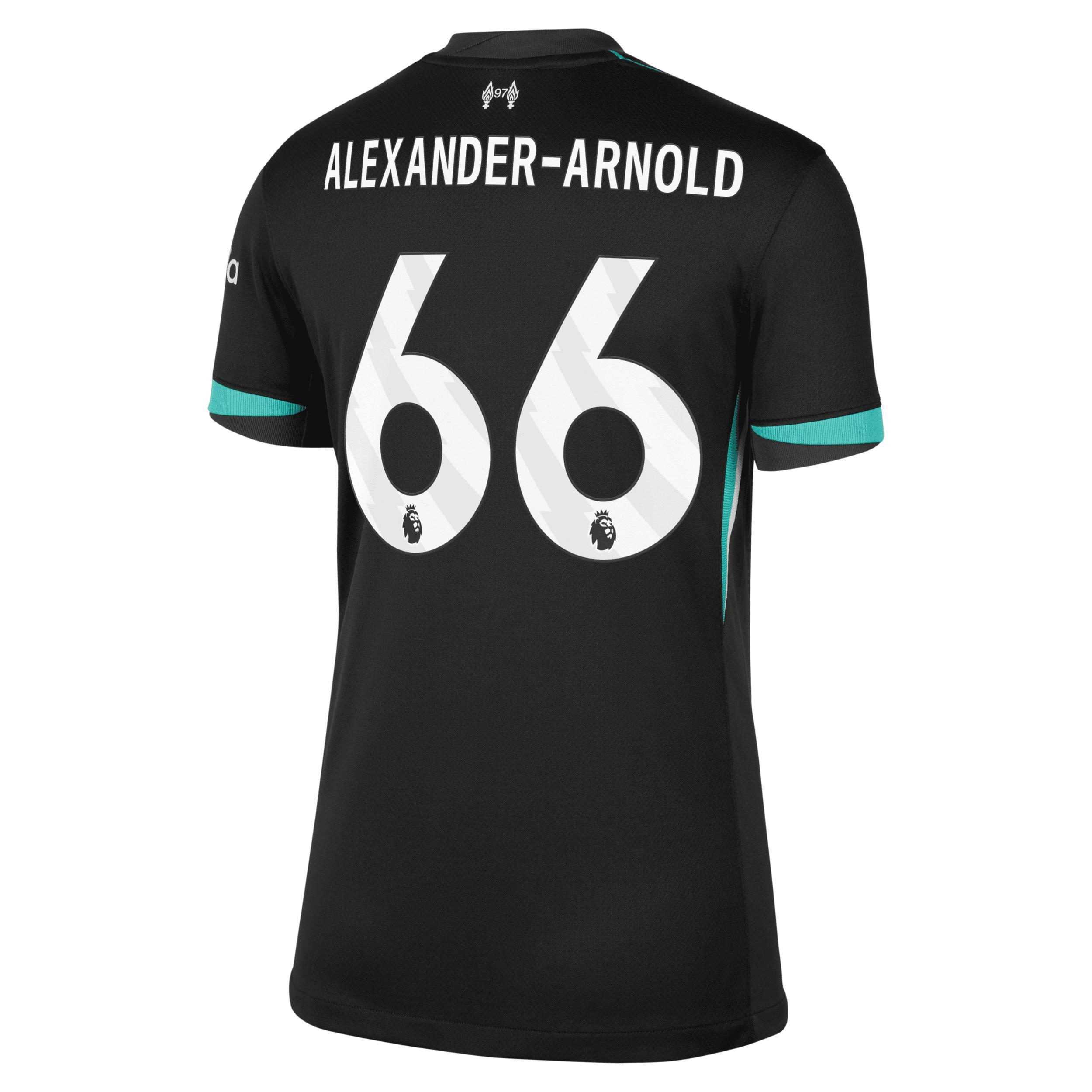 Trent Alexander-Arnold Liverpool 2024/25 Stadium Away Nike Women's Dri-FIT Soccer Jersey Product Image