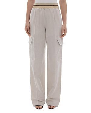 Helmut Lang Logo Waistband Cargo Pants Product Image