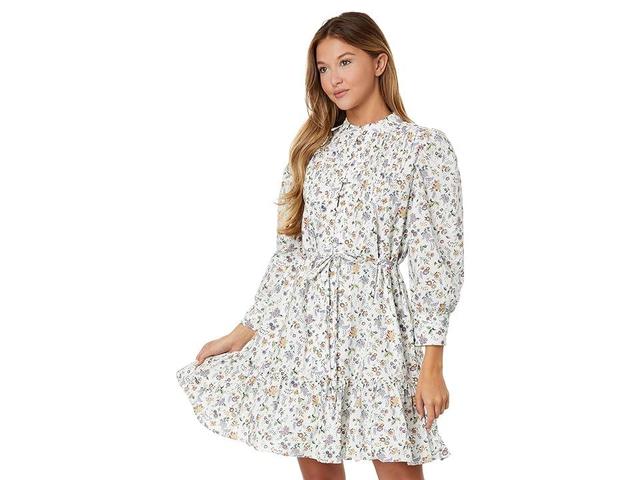 English Factory Floral Balloon Sleeve Shirtdress Product Image